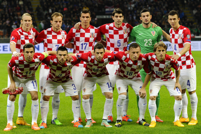 Résultat de recherche d'images pour "photo de l'équipe de croatie"